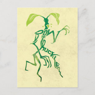 Carte Postale Graphique de typographie BOWTRUCKLE™ PICKETT™
