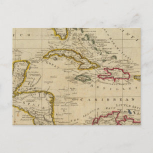 Carte Postale Graphique des Antilles 3