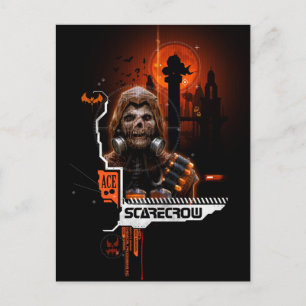 Carte Postale Graphique Orange Écarteur