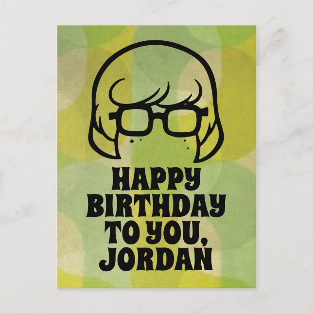 Carte Postale Graphique Velma "plus intelligent que vous" (Devant)