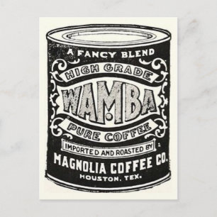 Carte postale graphique vintage