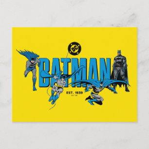 Carte Postale Graphisme Batman Legends Forever