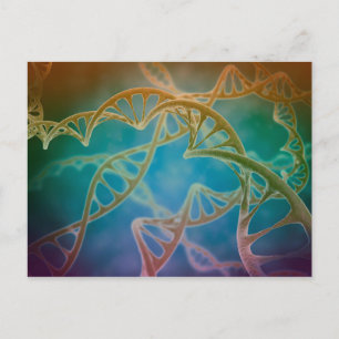 Carte Postale Grappe De Strands D'ADN