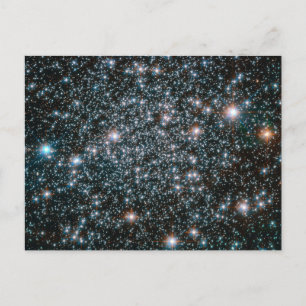 Carte Postale Grappe d'étoiles métalliques lourds Hubble