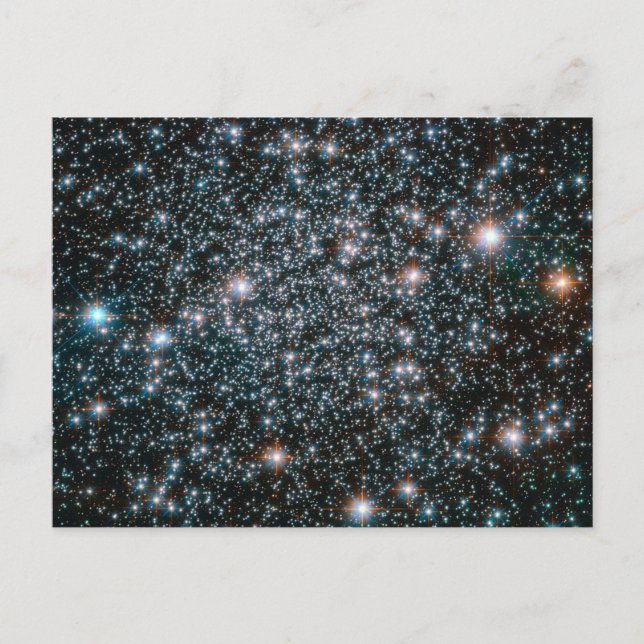 Carte Postale Grappe d'étoiles métalliques lourds Hubble (Devant)