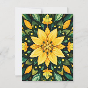 Carte Postale Gras et joyeux #142