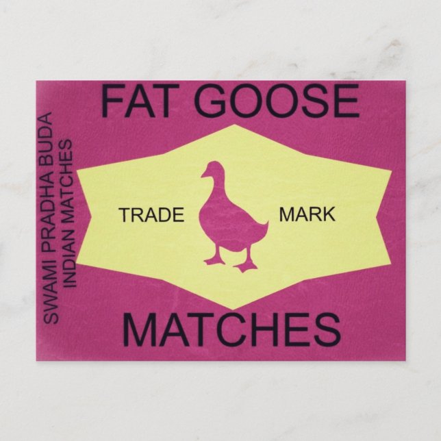 CARTE POSTALE GRAS GOOSE (Devant)