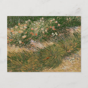 Carte Postale Grass & Butterflies (F460) Van Gogh Art