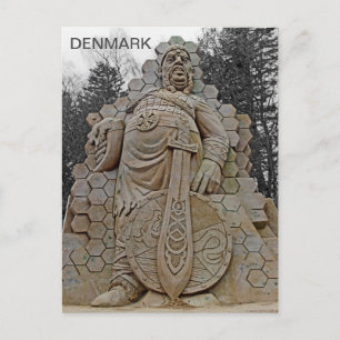 Carte postale Grat Viking Danemark !