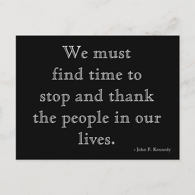 Carte postale Gratitude (Devant)