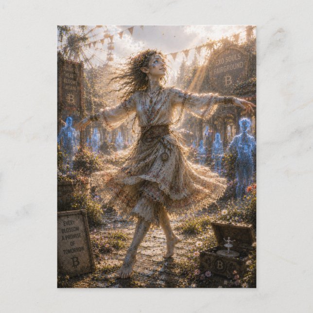 Carte Postale Gratitude / Danseur Folklorique / Anciens Champ de (Devant)