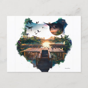 Carte Postale "Gratitude dévoilée : un merci sincère"