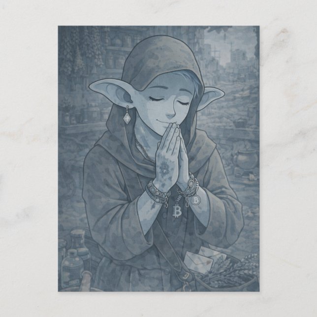 Carte Postale Gratitude / Guérisseur / Maison  (Devant)