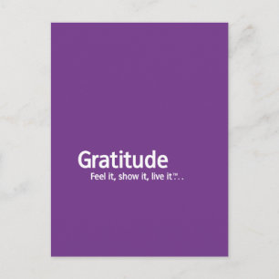 Carte Postale Gratitude - Thpense Shapers™