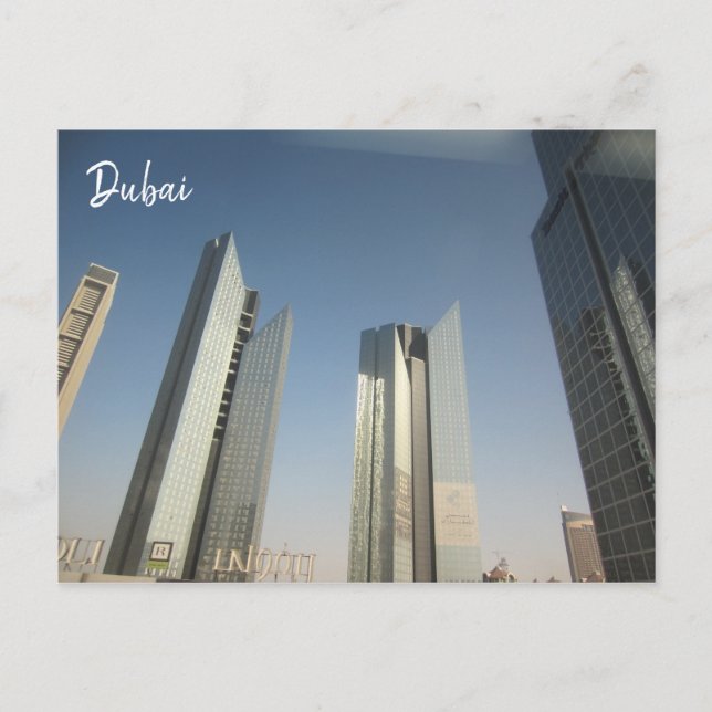 Carte Postale gratte-ciel de dubaï (Devant)