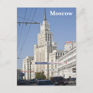 Carte Postale gratte-ciel de Moscou