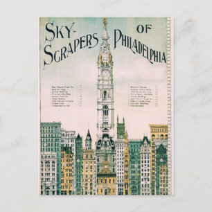 Carte Postale Gratte-ciel de Philadelphie