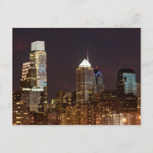 Carte Postale gratte-ciel moderne du centre-ville de Philadelphi