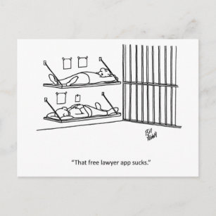 Cartes Postales Humour De Prison Originales Zazzle Fr