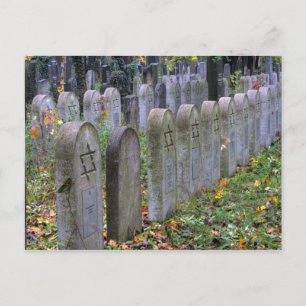 Carte Postale Graves Juives À Zentralfriedhof