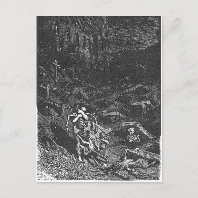 Carte postale Graveyard Dead (Devant)