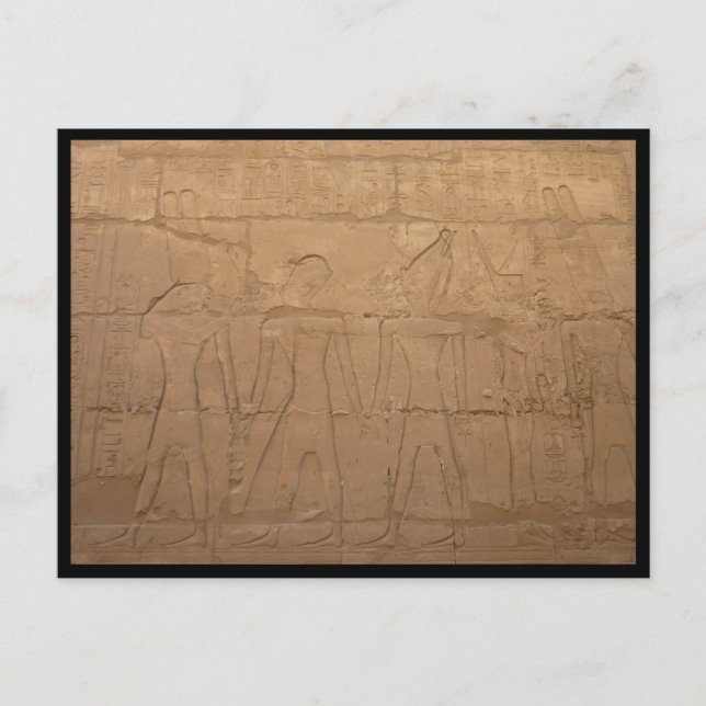 Carte Postale gravures de karnak (Devant)