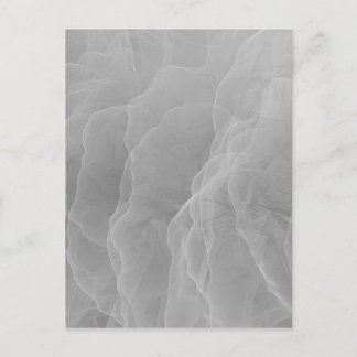 Carte Postale Gray Smoke Wispy Carbon Motif Abstrait