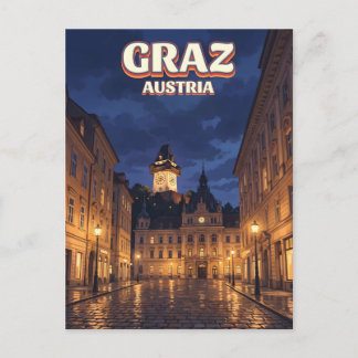 Carte Postale Graz Autriche