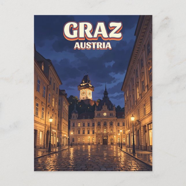 Carte Postale Graz Autriche (Devant)