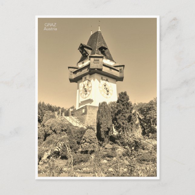 Carte Postale Graz Österreich Autriche Retro Voyage Vintage (Devant)