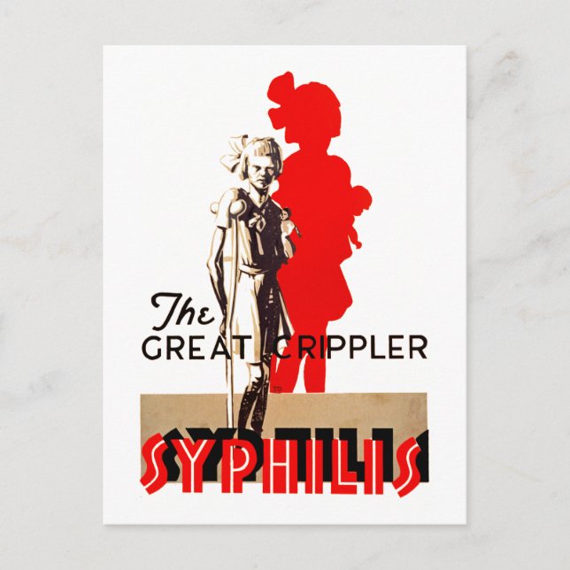 Carte Postale Great Crippler ~ Syphilis (Devant)