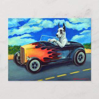 Carte postale Great Dane Harl