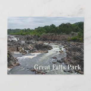 Carte Postale Great Falls Park Rivière Potomac à Mather Gorge