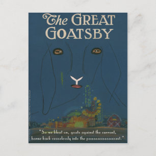 Carte postale Great Goatsby