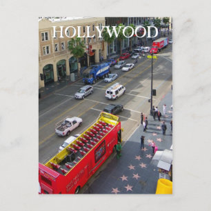 Carte postale Great Hollywood Boulevard !