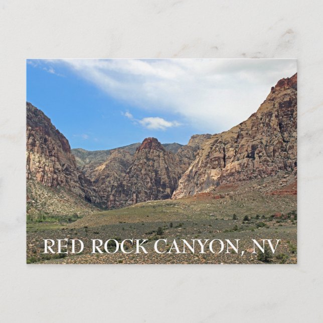 Carte postale Great Red Rock Canyon ! (Devant)