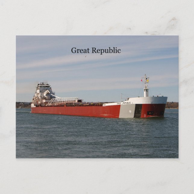 Carte postale Great Republic (Devant)