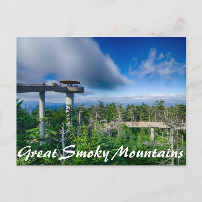 Carte Postale Great Smoky Mountains (Devant)