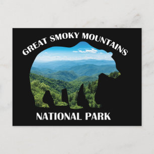 Carte Postale Great Smoky Mountains National Park Bear Camping