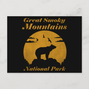 Carte Postale Great Smoky Mountains National Park Usa Bear