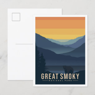 Carte Postale Great Smoky National Park United States Travel