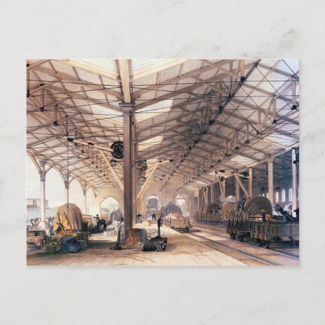 Carte Postale Great Western Railway : Remise de marchandises à B (Devant)