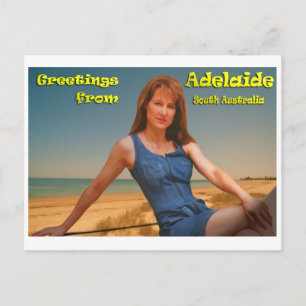 Carte Postale Greatings from Adelaide