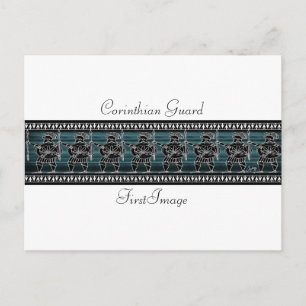 Carte Postale Grec Black