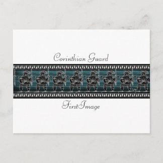 Carte Postale Grec Black