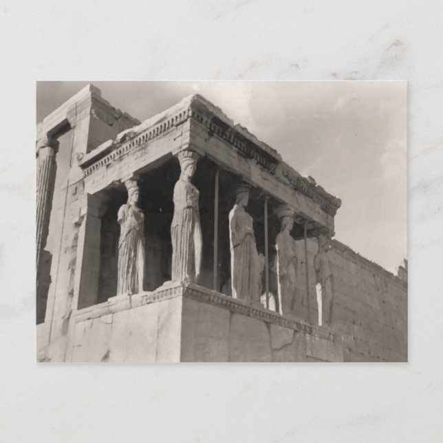 Carte Postale Grèce, Athènes, Acropole, Parthénon (Devant)