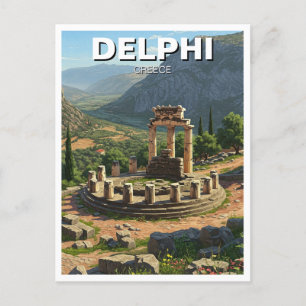 Carte Postale Grèce Delphi Travel