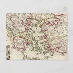 Carte Postale Grèce et Turquie