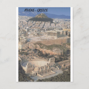 Carte Postale Grèce Hérodion d'Athènes Parthenon (St.K.)