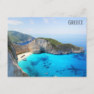Carte Postale Grèce Île Zakynthos Voyage Photo